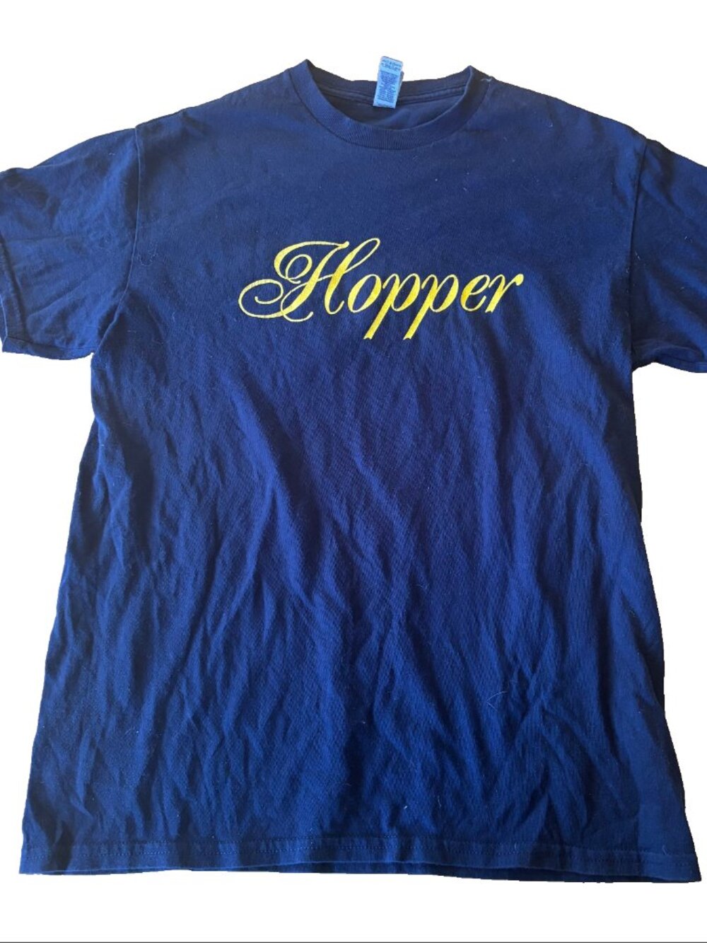 Yale Navy Blue Hopper College Tshirt Tee Top Shirt Thick Cotton Class of 2026 M